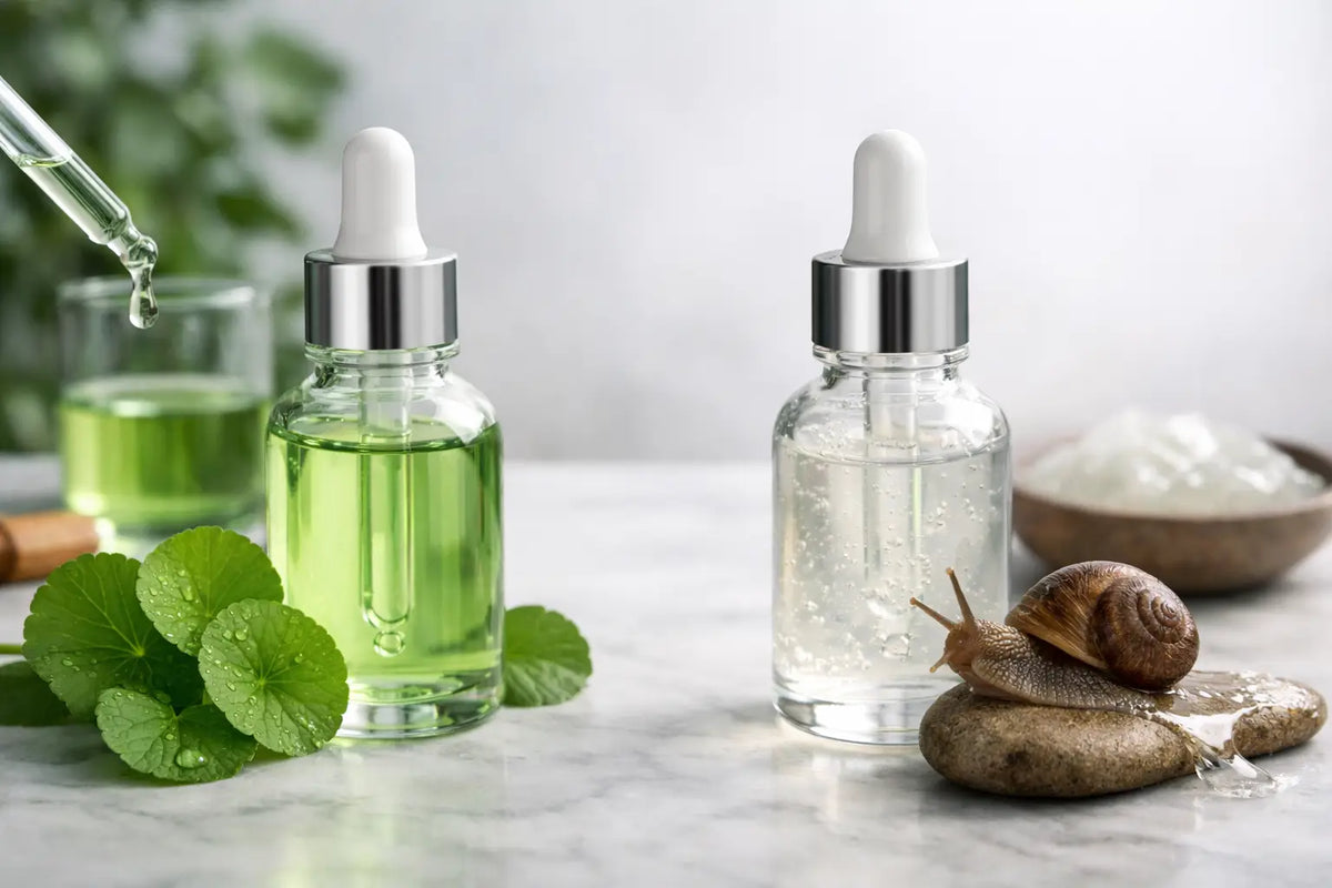 Centella Serum vs Snail Mucin: Which Wins?