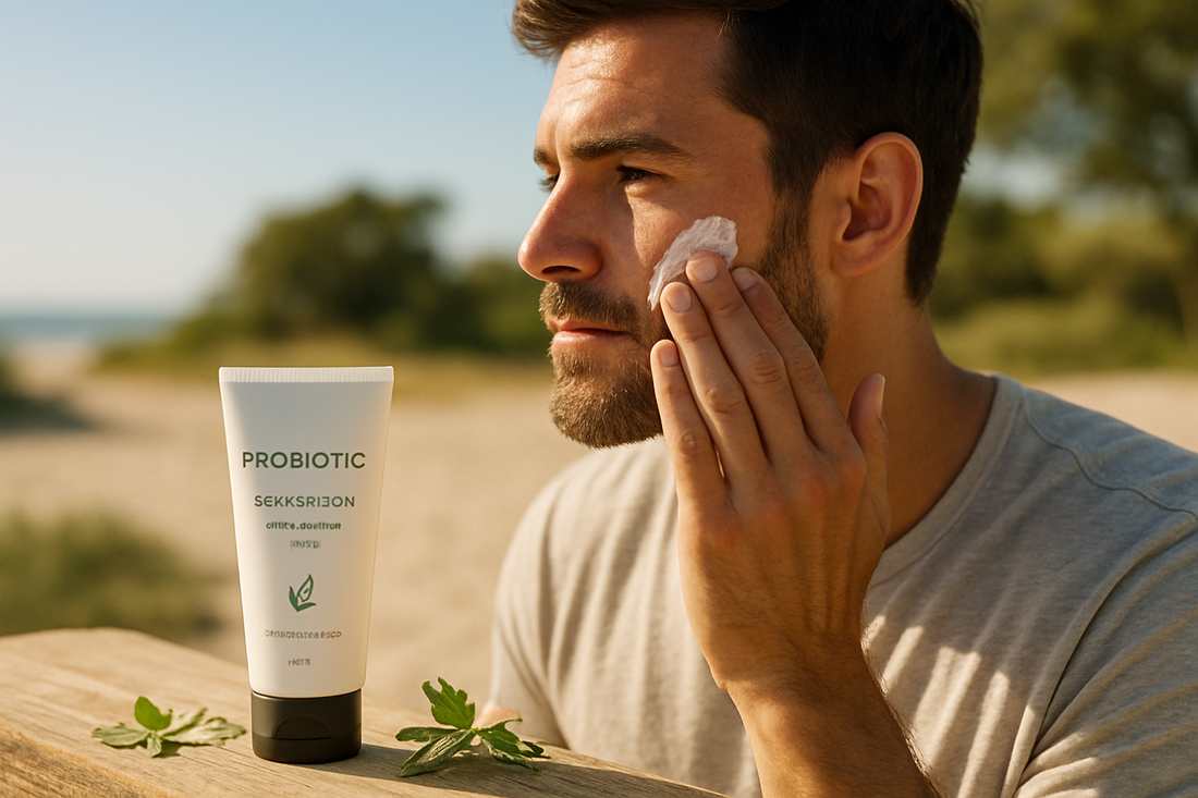 Probiotic Sunscreen for Men: How to Choose and Apply