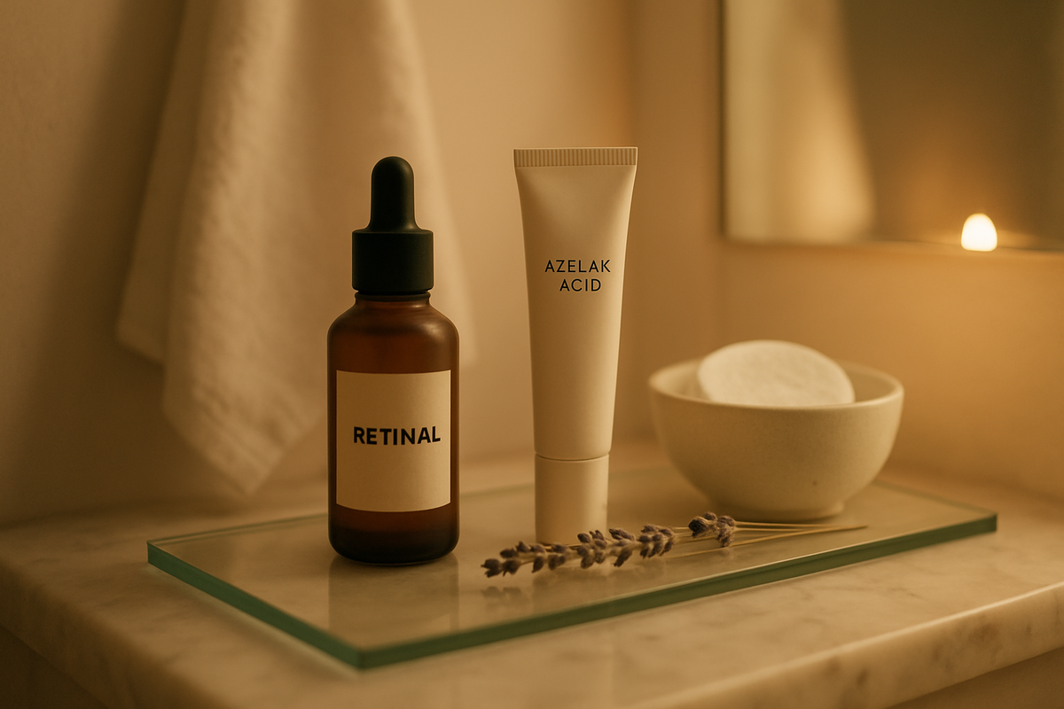 Night Routine: Introduce Retinal and Azelaic Without Irritation