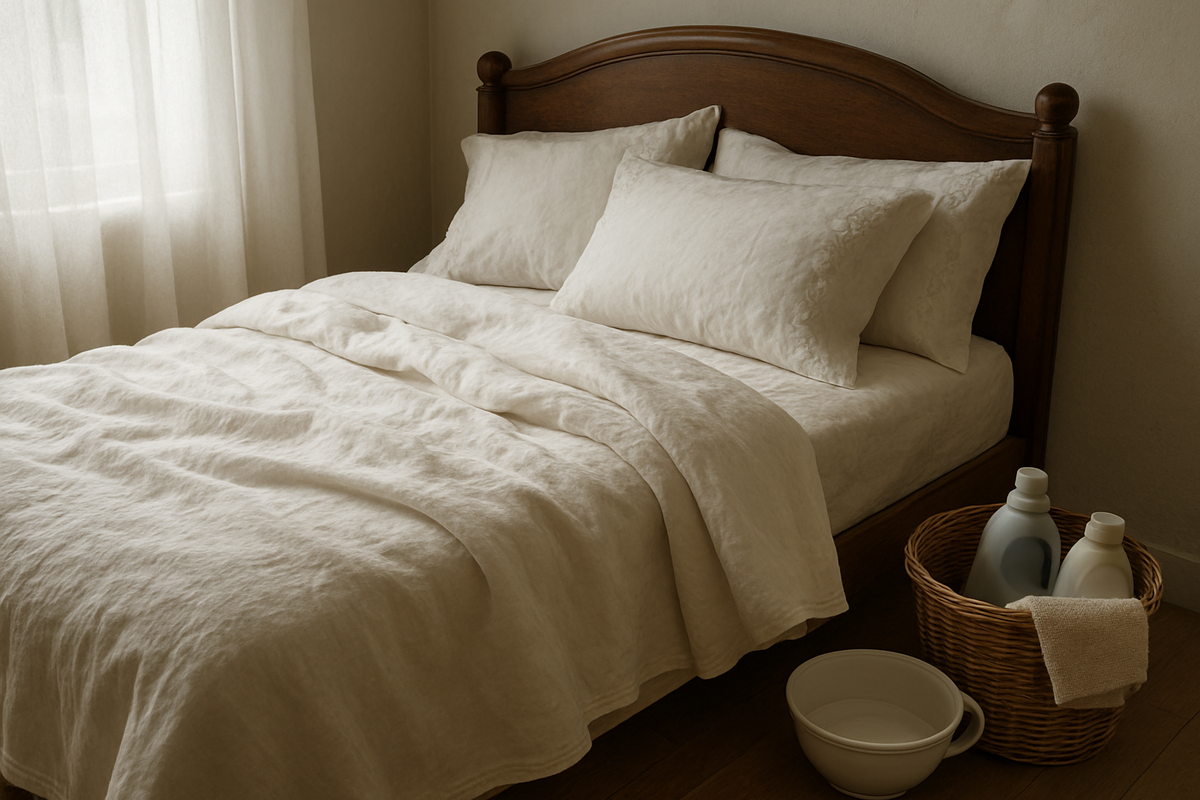 Bed Linen Care: Washing and Caring for Delicate Fabrics