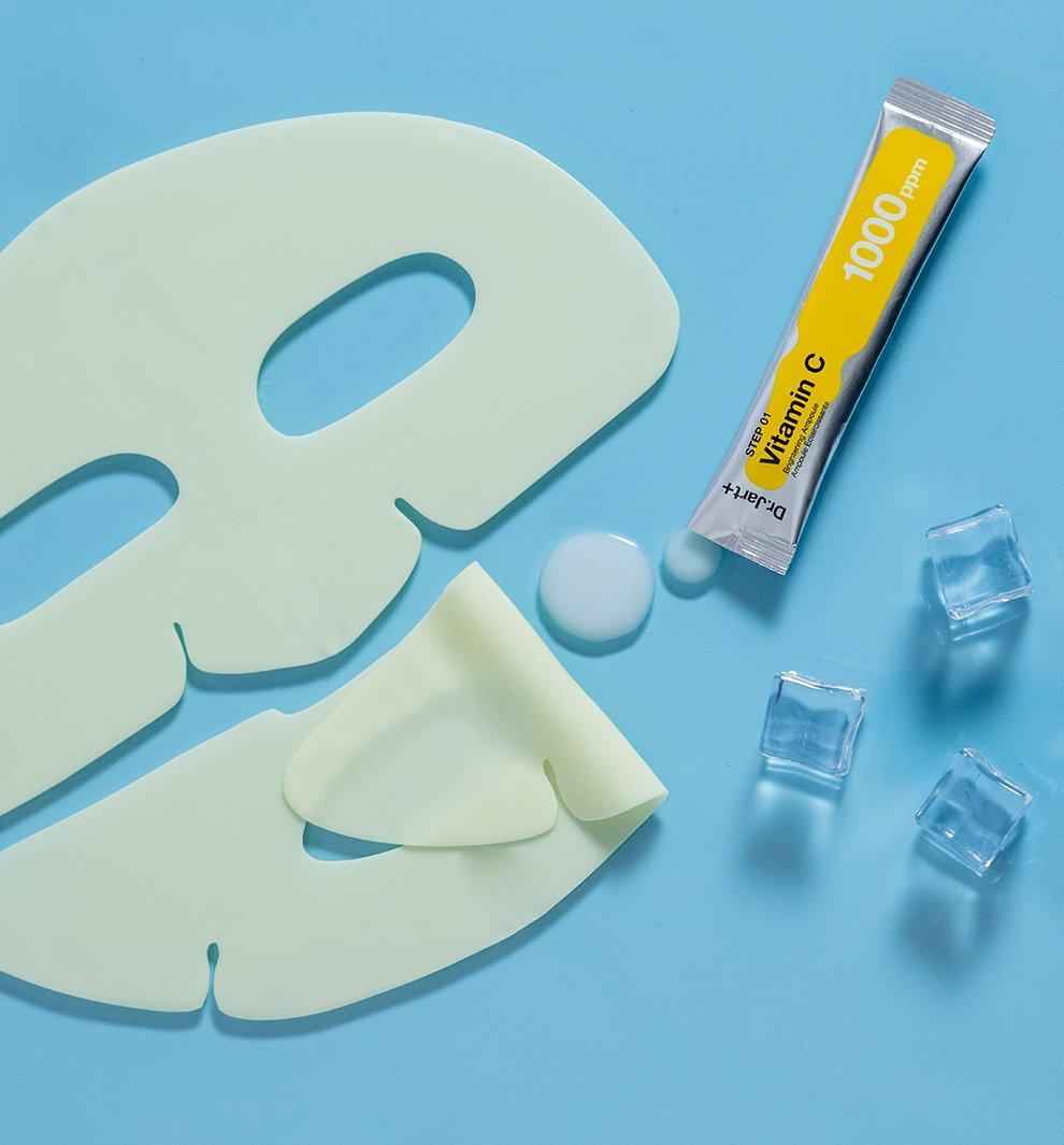 Dr.Jart+ Cryo Rubber Mask with Brightening Vitamin C - Two-Step Cooling Treatment for Radiant, Healthy Skin