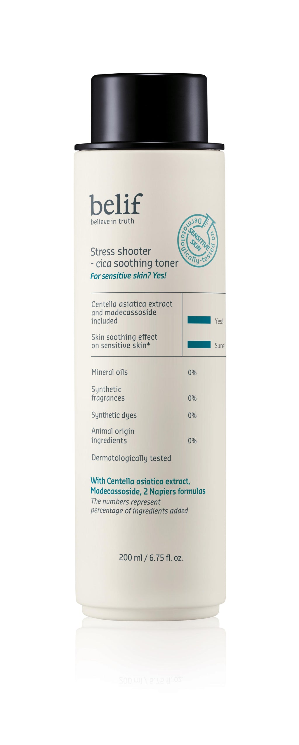 Belif Stress Shooter Cica Soothing Toner 200 ml