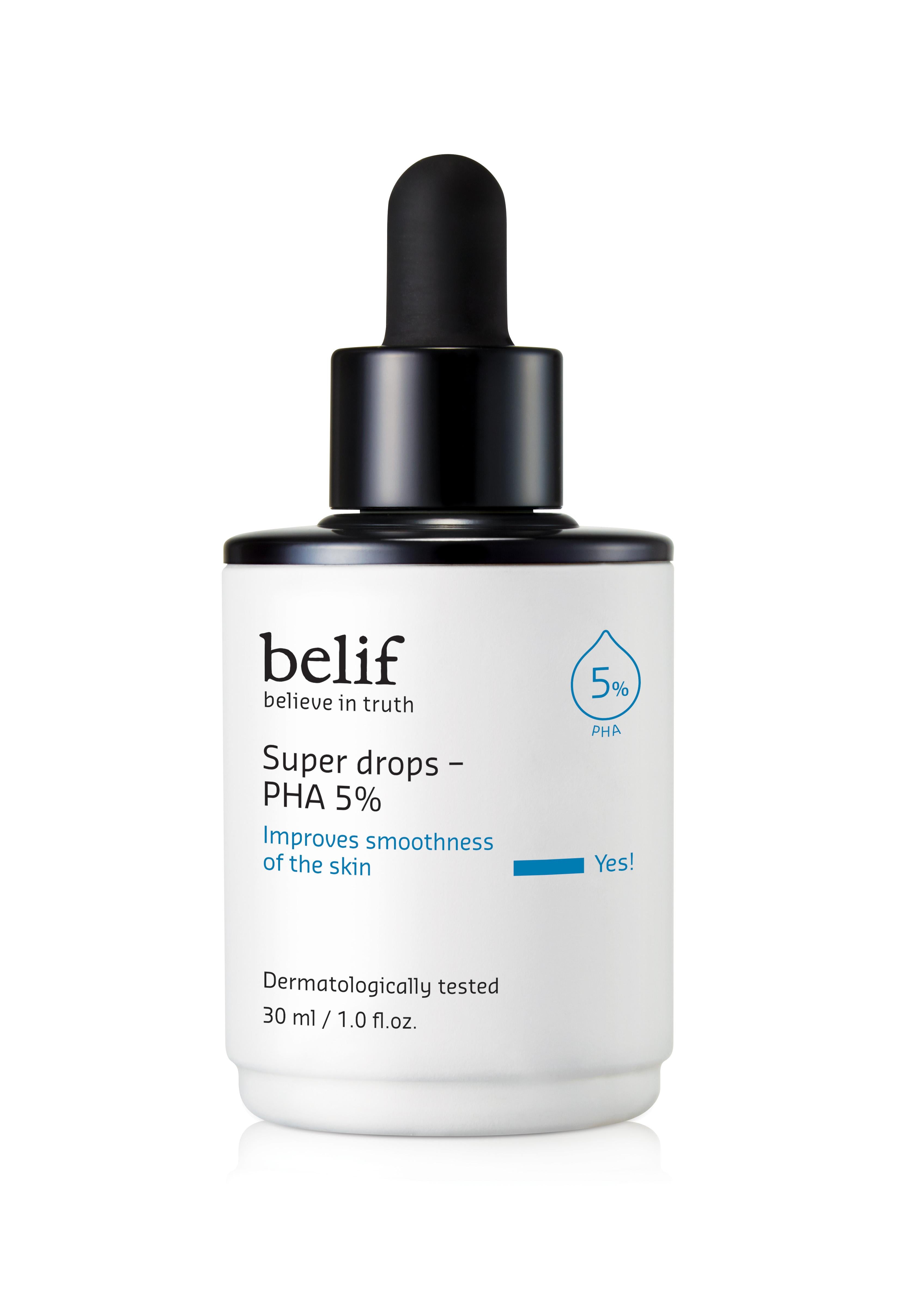 Belif Super Drops - 5% PHA Intensive Hydrating Ampoule 30 ml