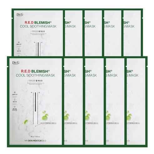 Dr.G Red Blemish Cooling Soothing Mask 10 Sheets