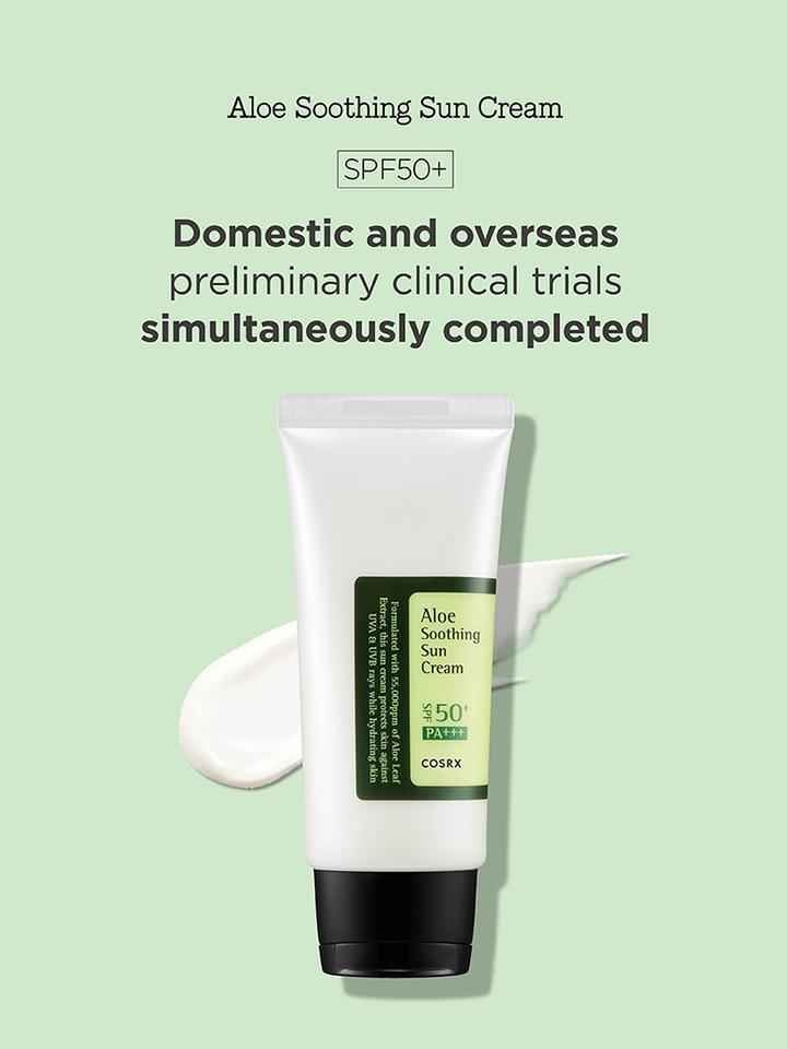 Cosrx Aloe Soothing Sun Cream SPF 50+ PA+++ 50ml