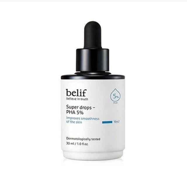Belif Super Drops - 5% PHA Intensive Hydrating Ampoule 30 ml