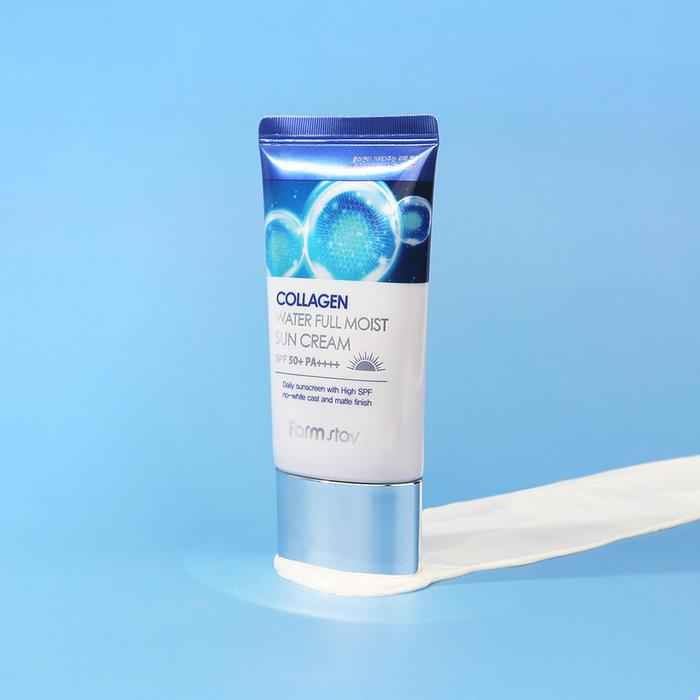 Farmstay Collagen Water Full Moisture Sun Cream SPF 50+ PA++++ - 50g