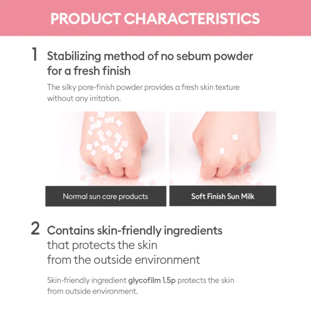Missha All Around Safe Block Soft Finish Sun Milk SPF50+ PA+++ 70ml