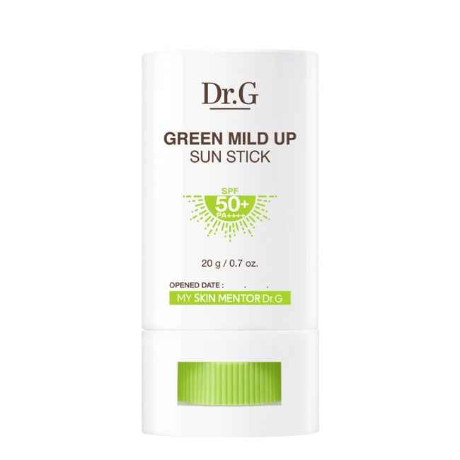 Dr.G Green Mild Up Sun Stick 20g Mineral Sunscreen with 7 Young Leaf Complex and Provitamin D