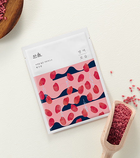 Hanyul Nature In Life Red Rice Sheet Mask - Skin-Defending Hydration, 10 Pieces