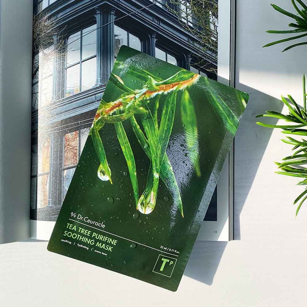 Dr. Ceuracle Tea Tree Purifine Soothing Mask 10 Sheets