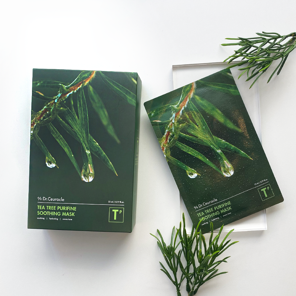 Dr. Ceuracle Tea Tree Purifine Soothing Mask 10 Sheets