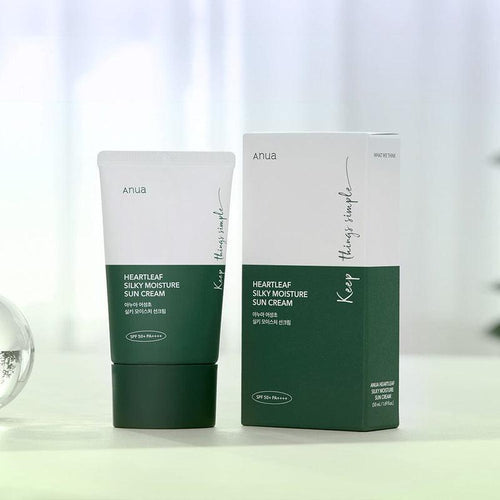 [Anua] HEARTLEAF SILKY MOISTURE SUNSCREEN 50ml Gotta Glow