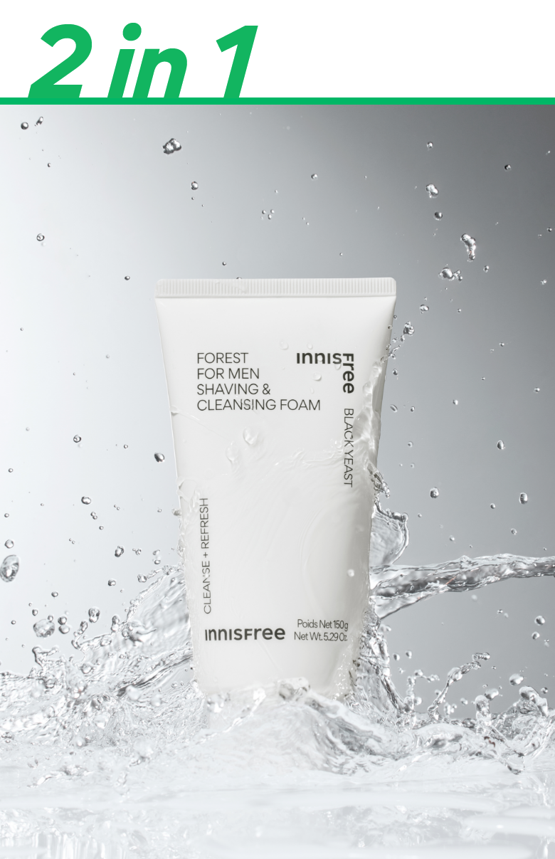 [Innisfree] Forest For Men Shaving Cleansing Foam 150g - Gotta Glow
