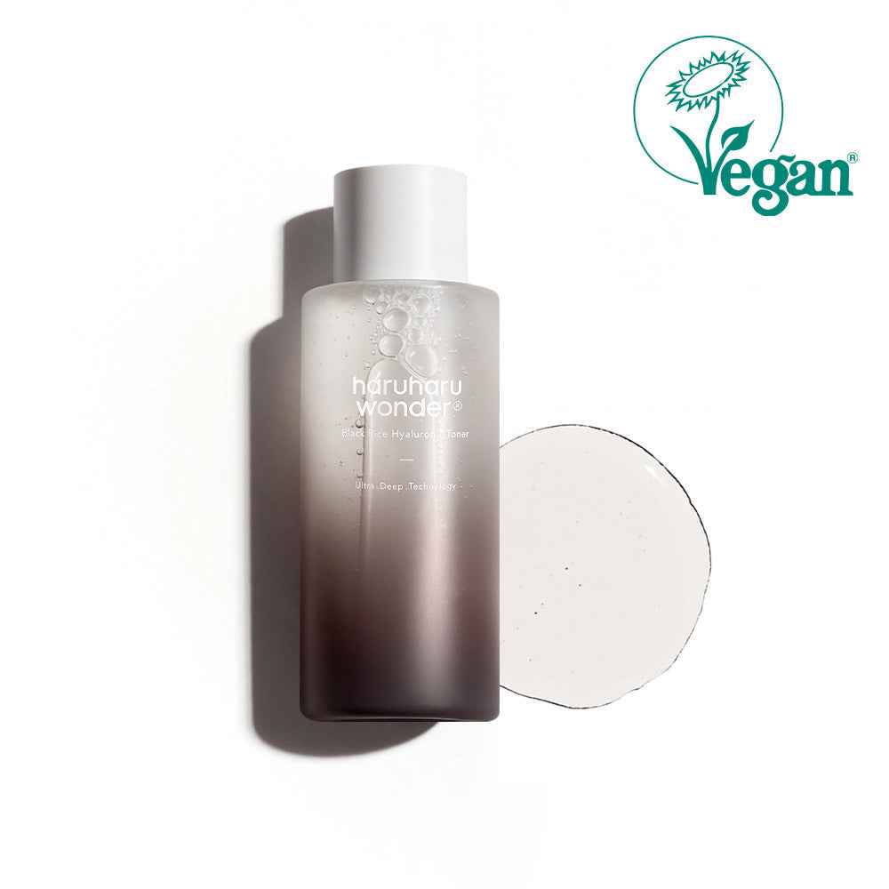 Haruharu Wonder Black Rice Hyaluronic Toner - Available in 30ml, 150ml, and 300ml Sizes