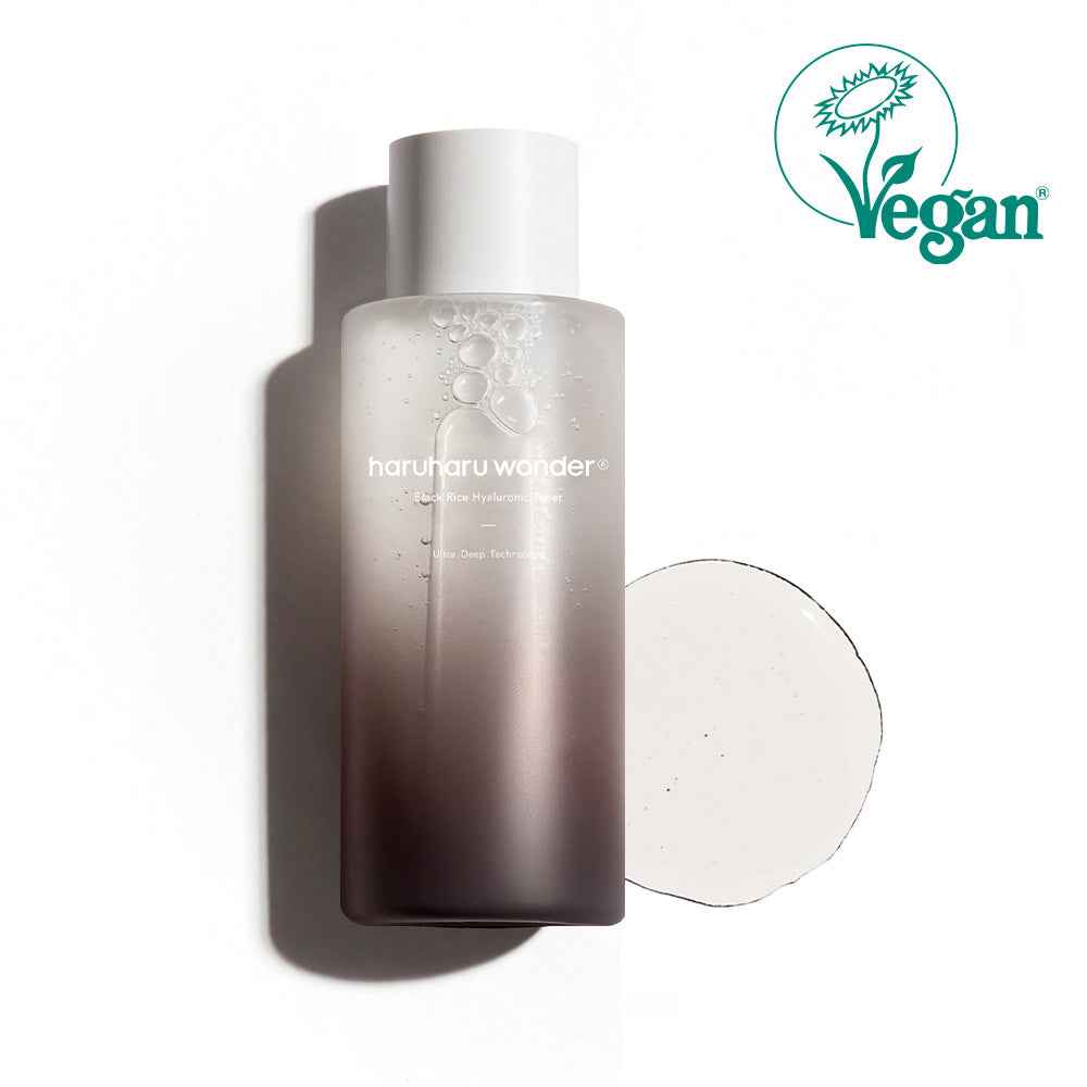 Haruharu Wonder Black Rice Hyaluronic Toner - Available in 30ml, 150ml, and 300ml Sizes