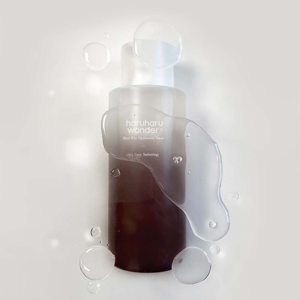 Haruharu Wonder Black Rice Hyaluronic Toner - Available in 30ml, 150ml, and 300ml Sizes
