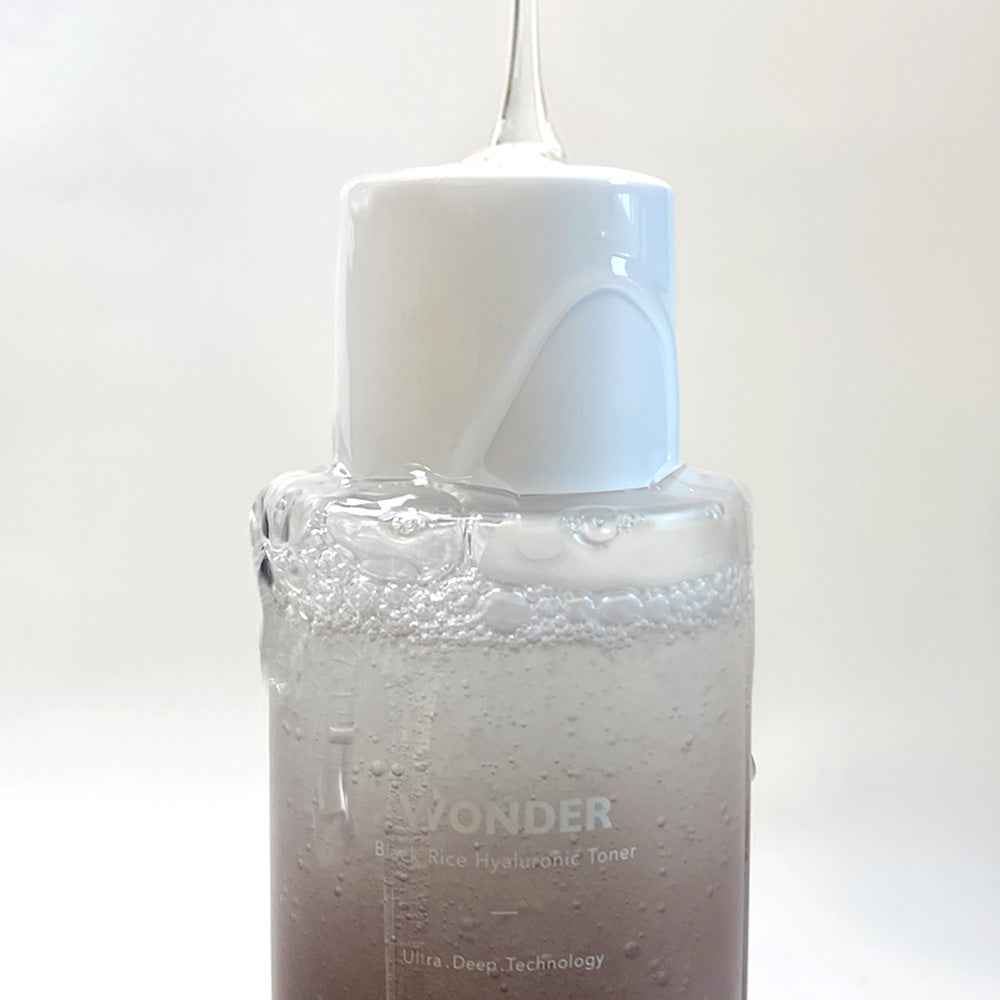 Haruharu Wonder Black Rice Hyaluronic Toner - Available in 30ml, 150ml, and 300ml Sizes