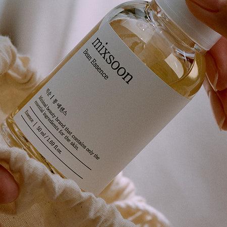 Mixsoon Bean Essence 50ml - Hydrating and Exfoliating Skin Essence with Fermented Bean and Natural Antioxidants