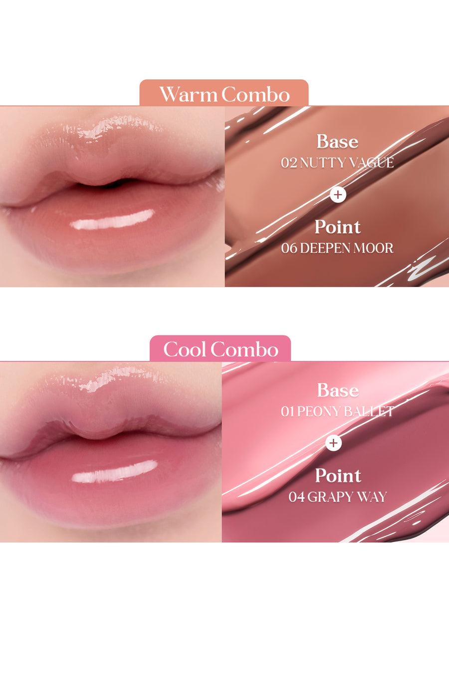 Romand Glasting Color Gloss 4g - Spring Fever (07)
