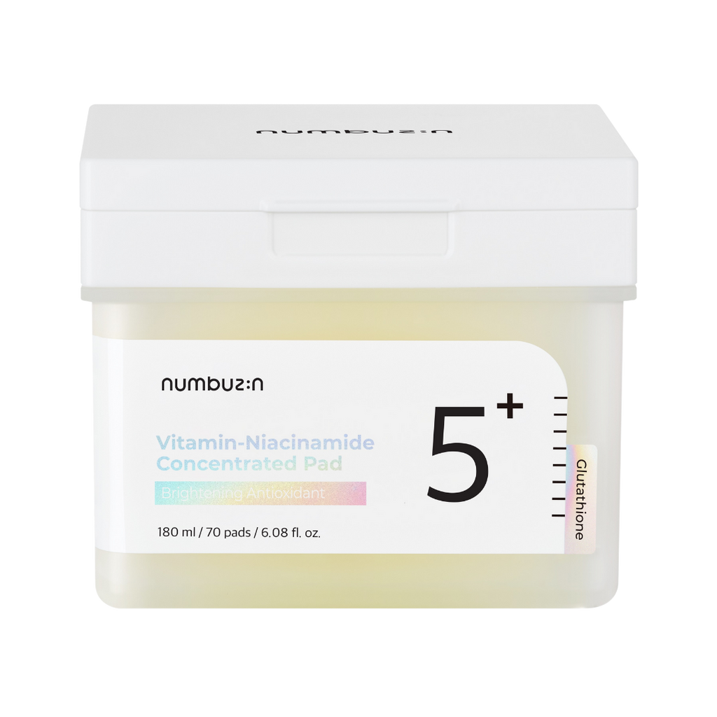 Numbuzin No.5 Vitamin Niacinamide Concentrated Pads, 70 Pads, 180ml