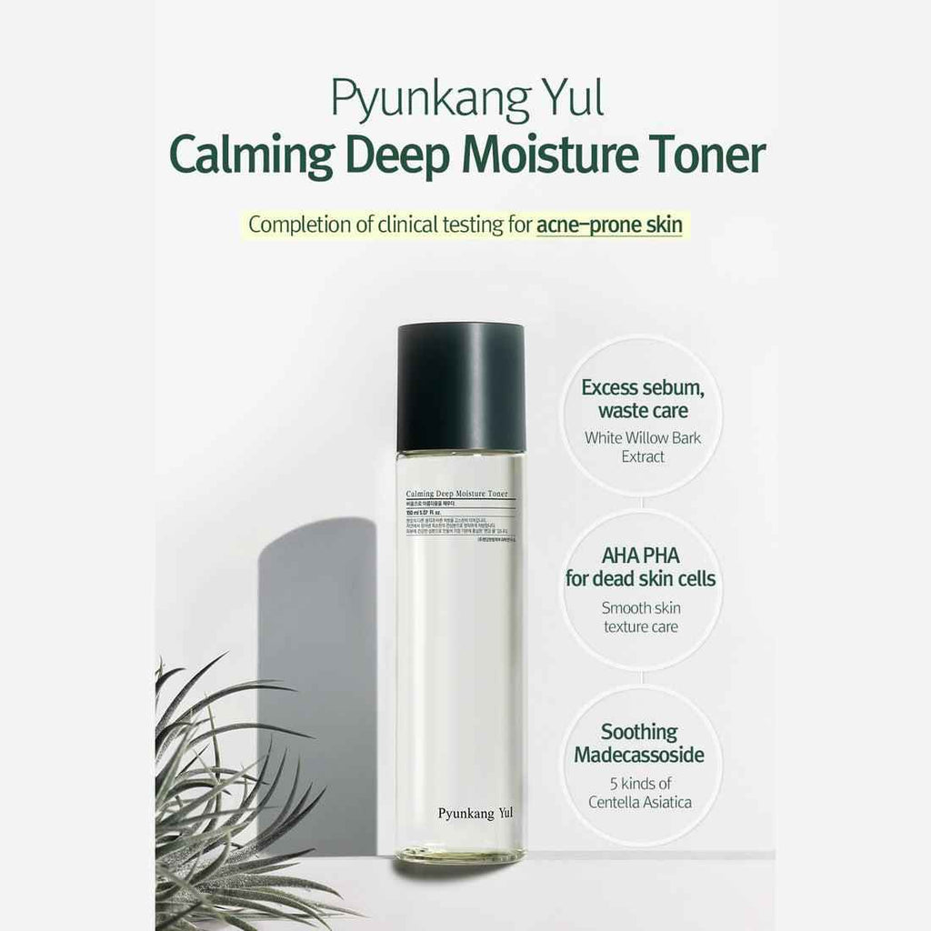 Pyunkang Yul Calming Deep Moisture Toner – Available in Two Sizes