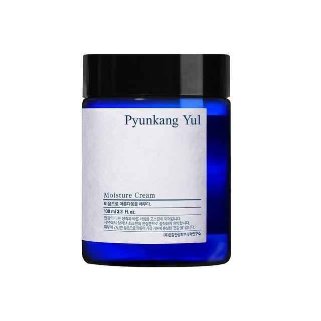 Pyunkang Yul Moisture Cream 100ml - Soothing Hydration with Coptis Root Extract, Shea Butter, and Jojoba Seed Oil
