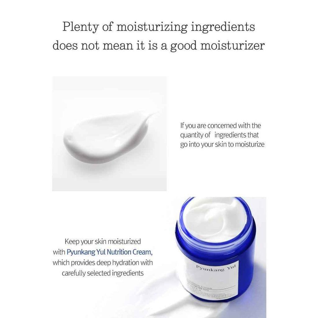 Pyunkang Yul Nutrition Cream 100ml – Deep Nourishing Moisturizer with Astragalus Root Extract, Shea Butter, Macadamia Seed Oil, and Hyaluronic Acid for Hydrated, Balanced Skin