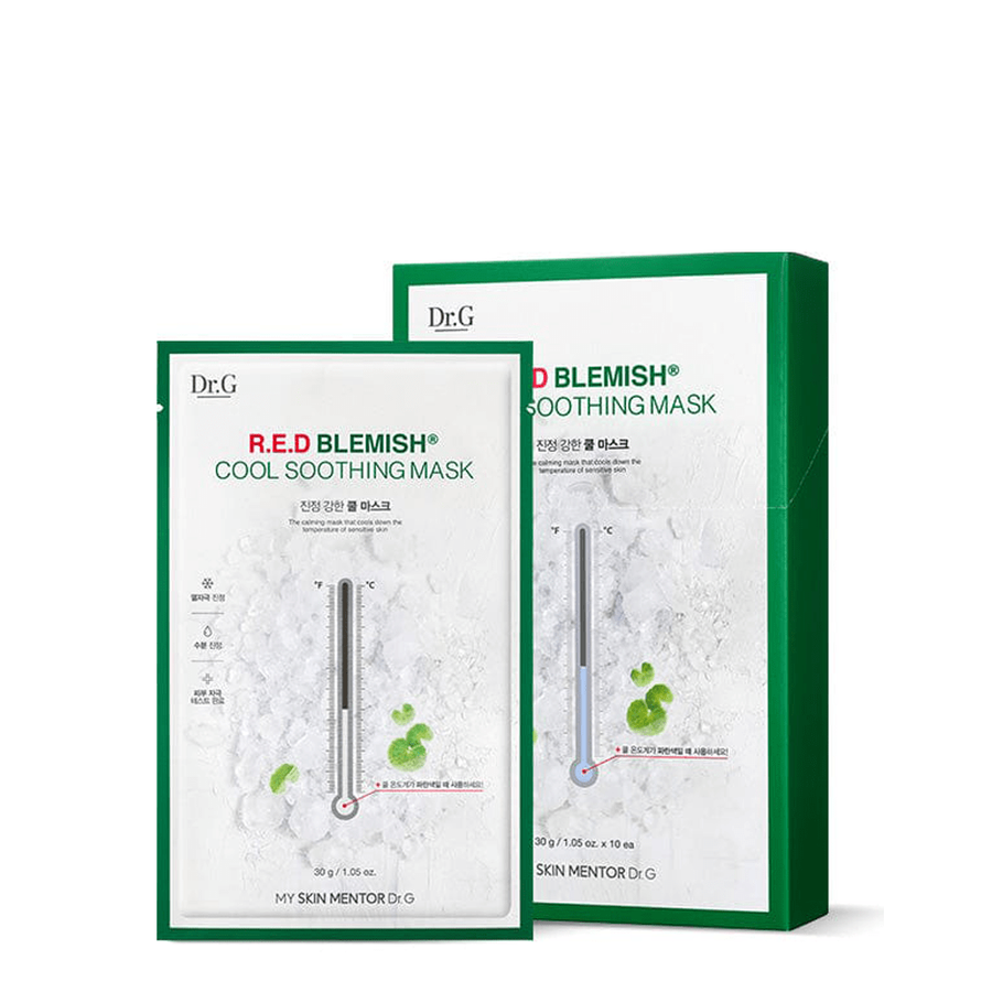 Dr.G Red Blemish Cooling Soothing Mask 10 Sheets