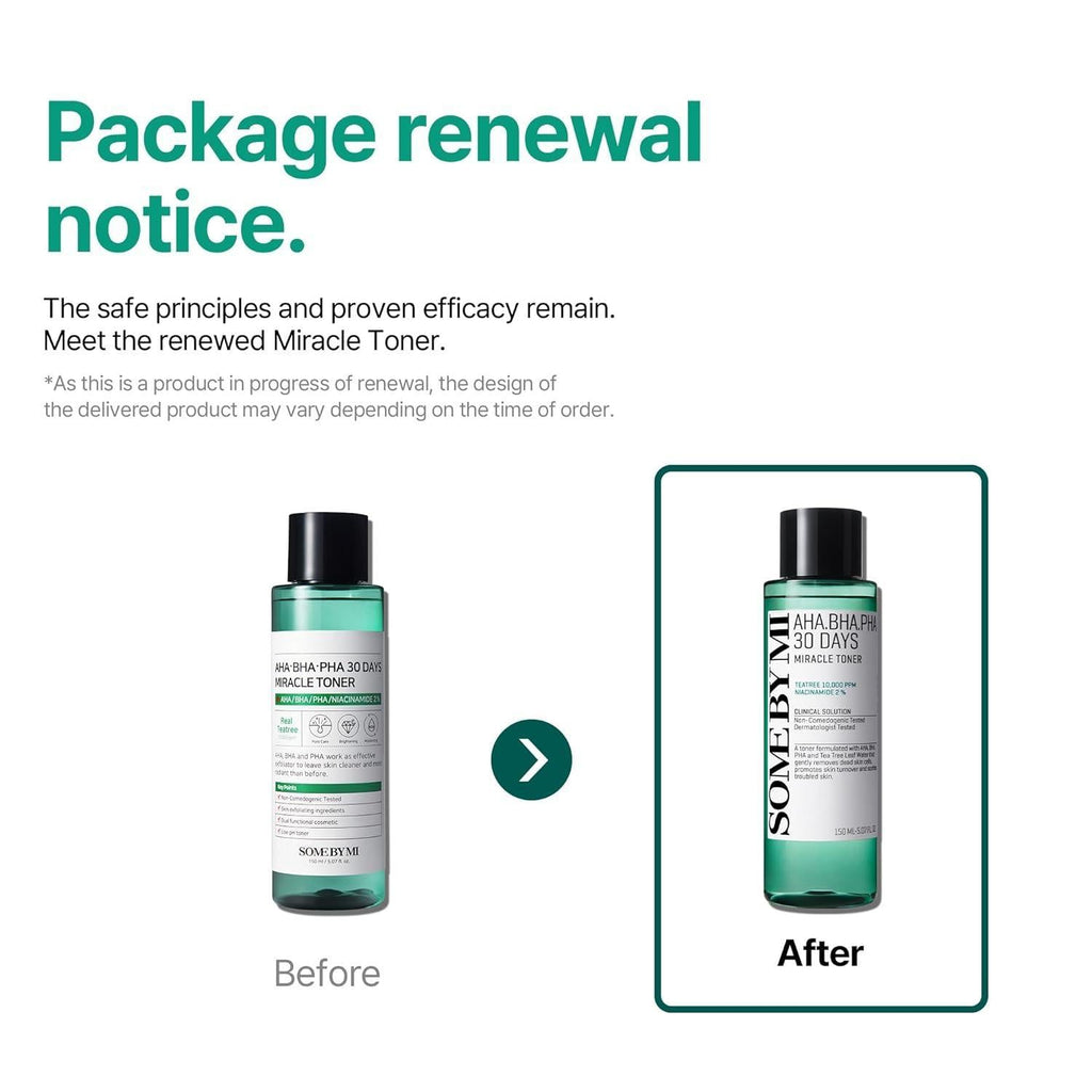 [SomeByMi] AHA-BHA-PHA 30DAYS MIRACLE TONER 150ml Gotta Glow