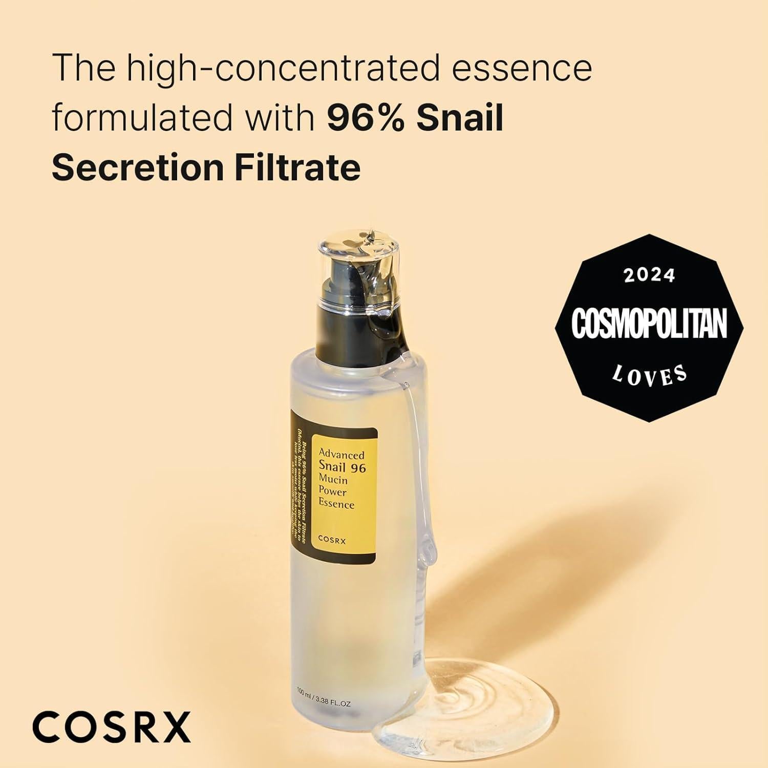 [Cosrx] Advanced Snail 96 Mucin Power Essence 100ml Gotta Glow