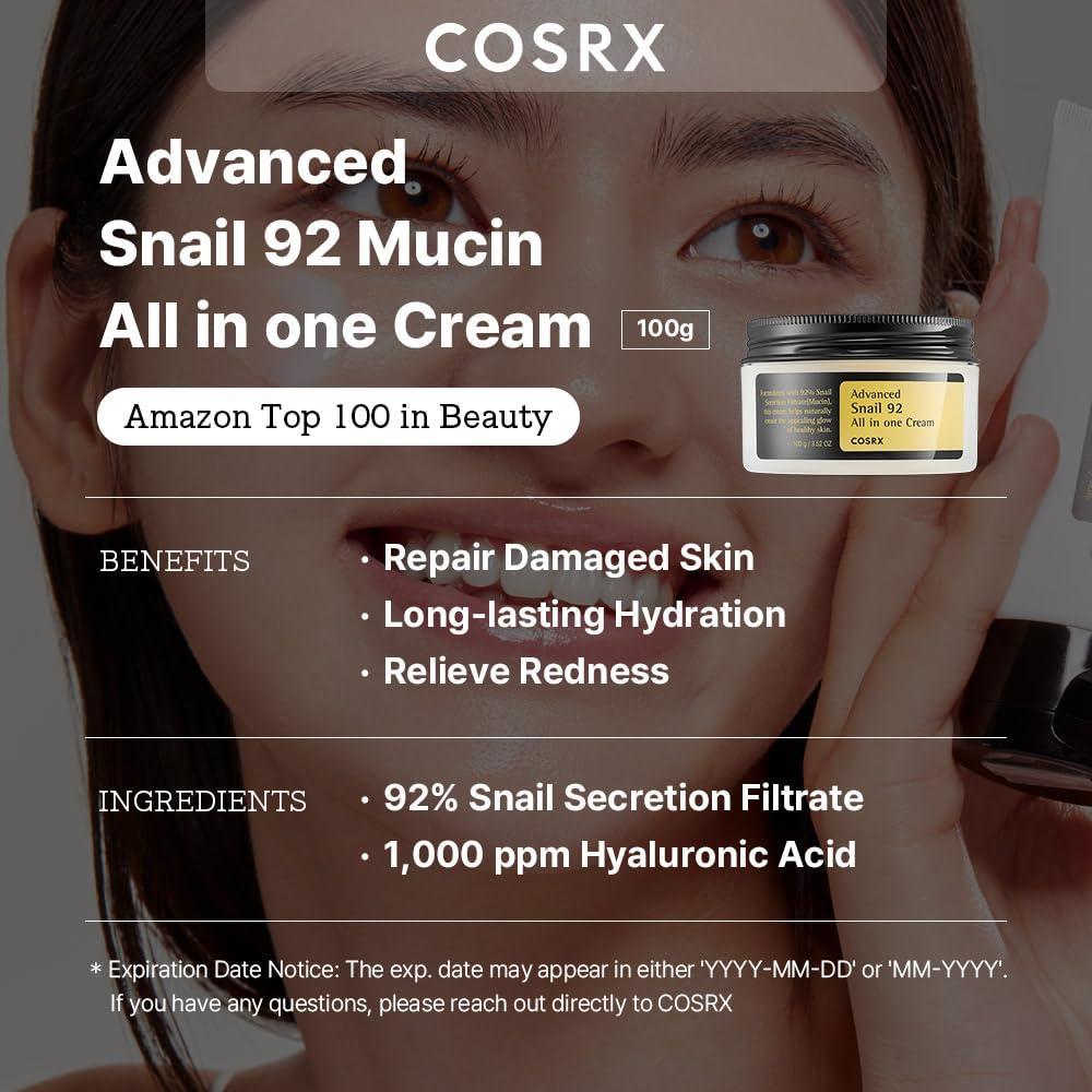 Cosrx Advanced Snail 92 All-in-One Cream 100ml