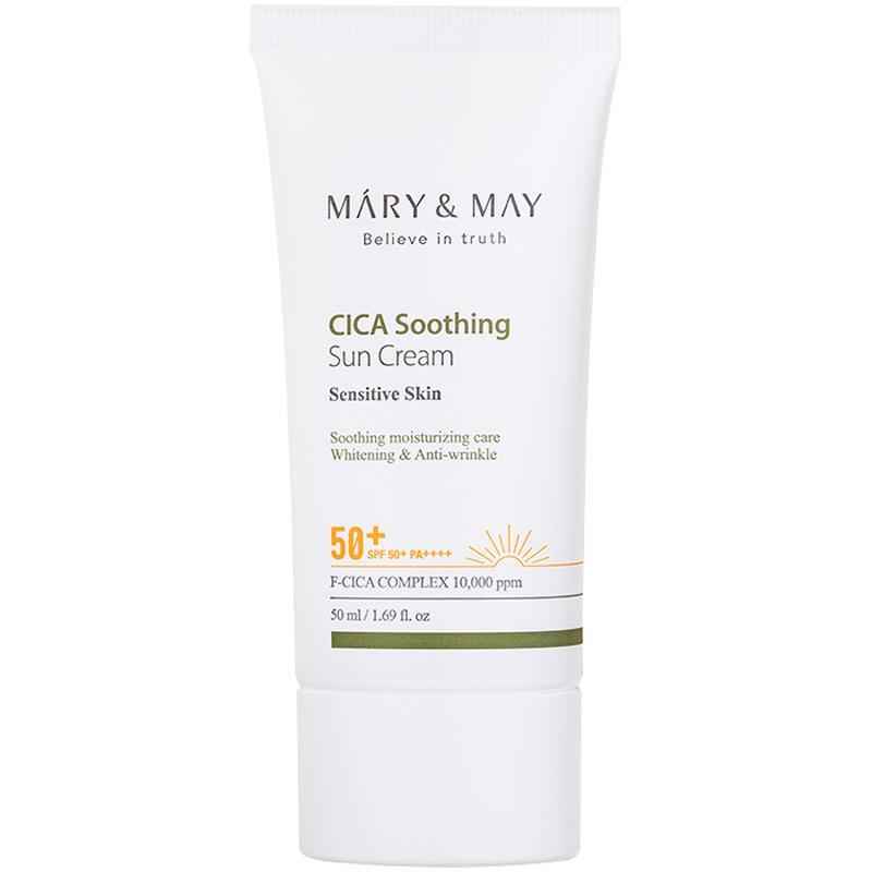 Mary & May Cica Soothing Sun Cream SPF50+ PA++++ - 50ml
