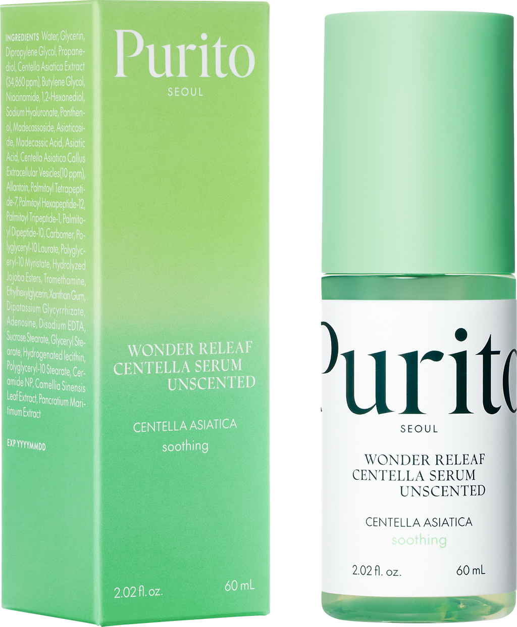 Purito Wonder Releaf Centella Unscented Serum 60ml