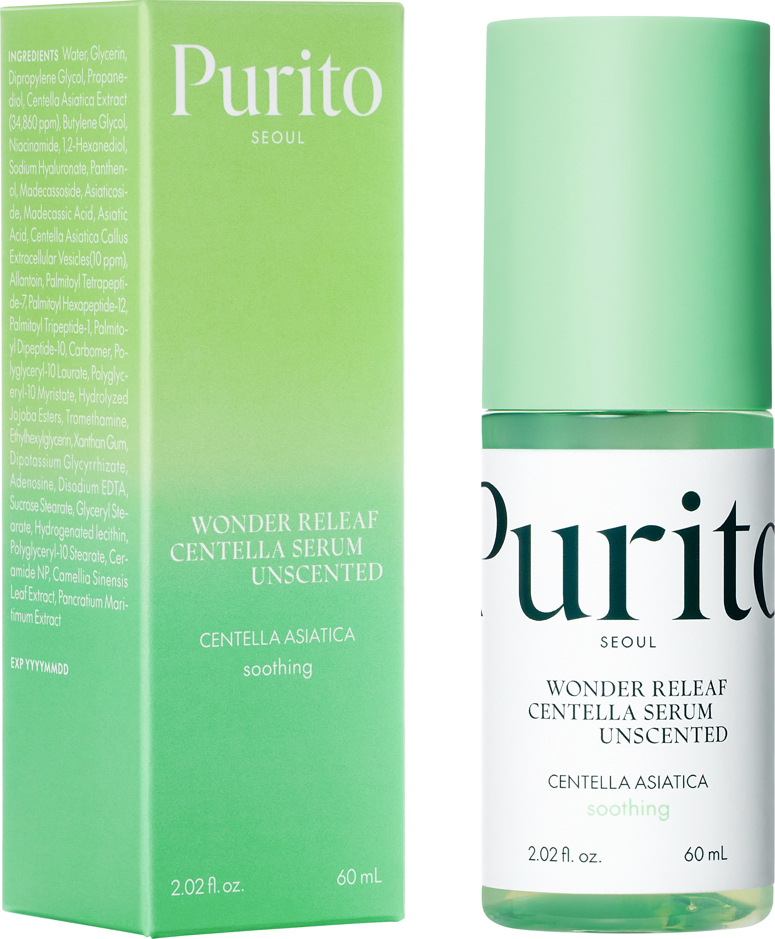 Purito Wonder Releaf Centella Unscented Serum 60ml