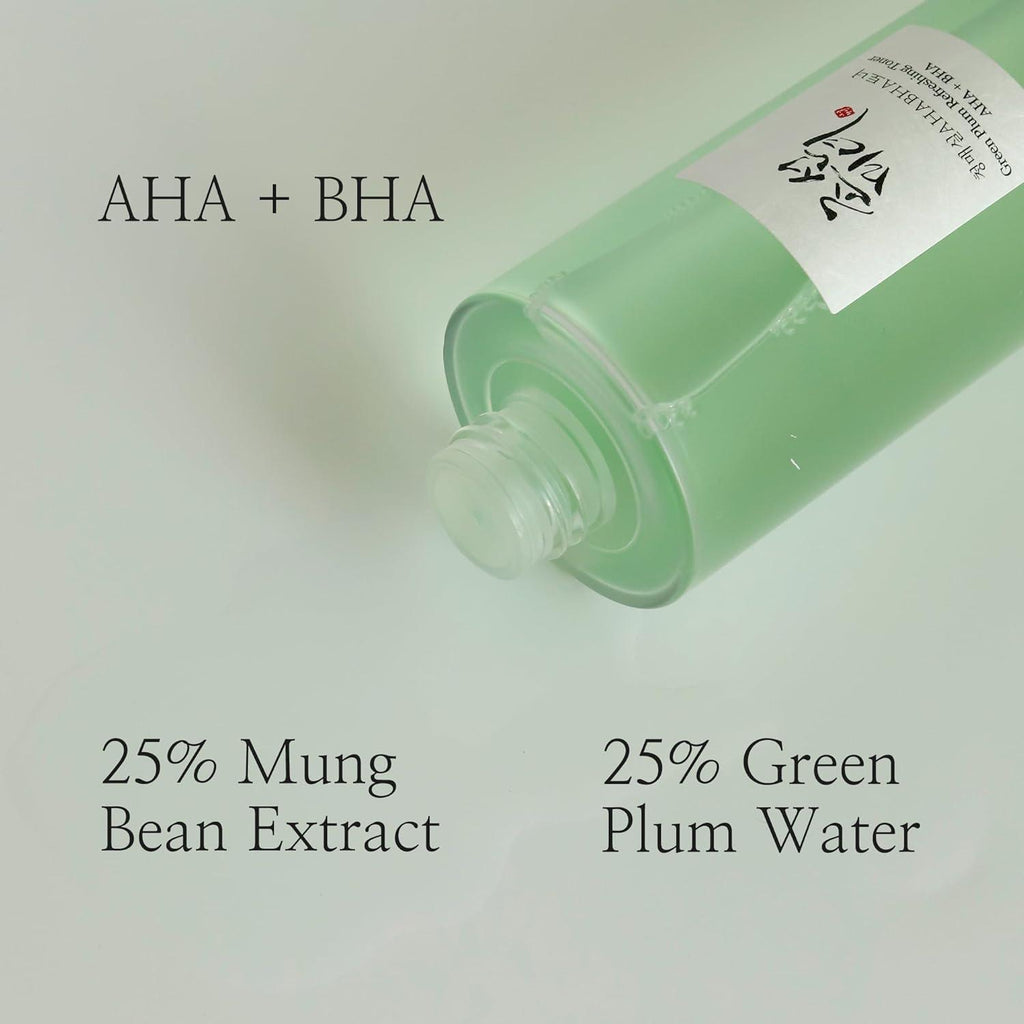 Beauty Of Joseon Green Plum Refreshing Toner with AHA + BHA, 150ml