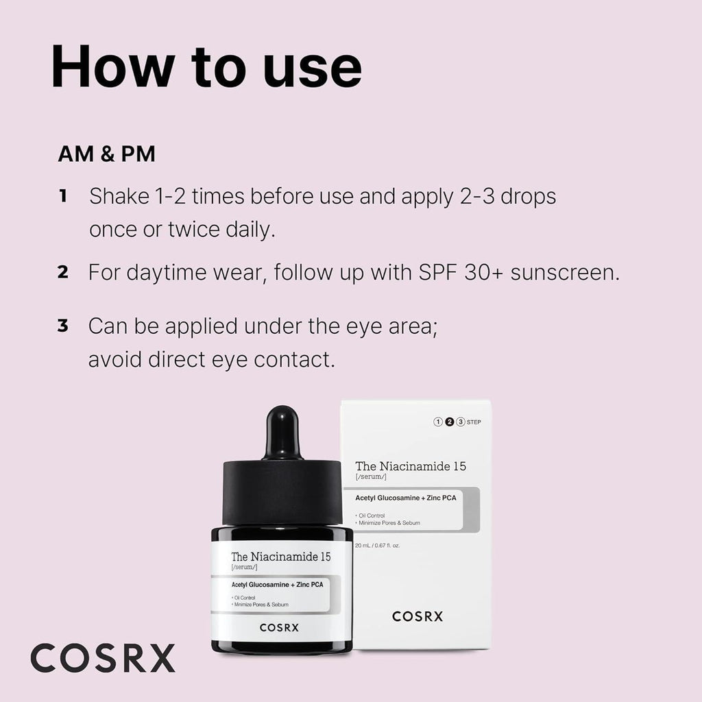 [Cosrx] The Niacinamide 15 Serum 20ml Gotta Glow