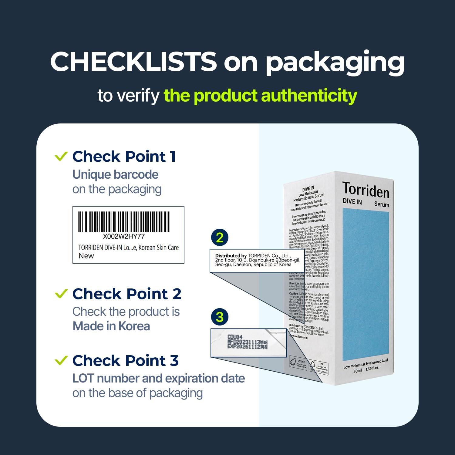 [Torriden] DIVE IN Low Molecular Hyaluronic Acid Serum 50ml Gotta Glow