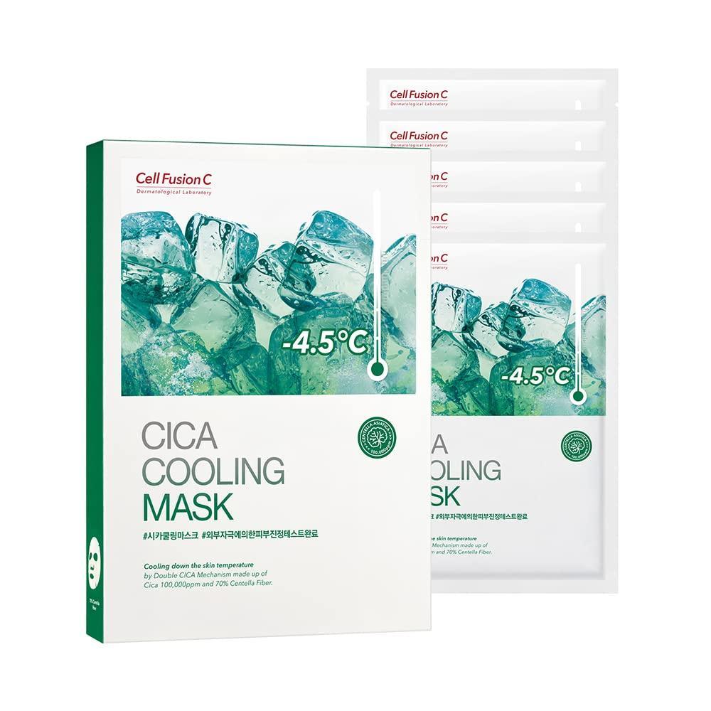 CellFusionC Cica Cooling Mask - 5 Sheets