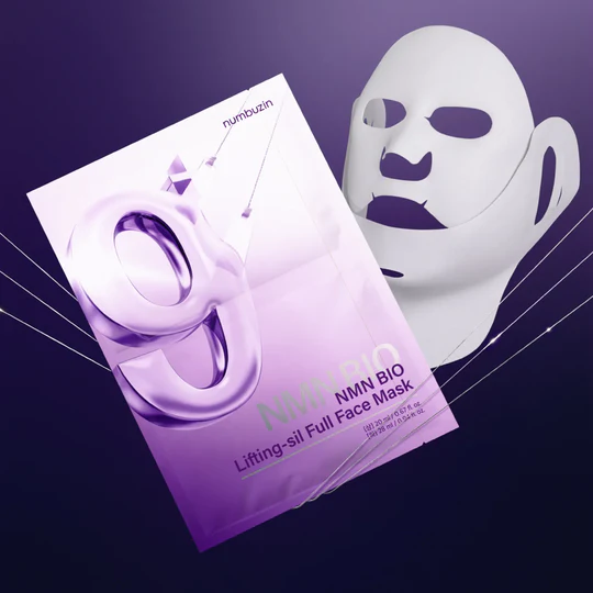 Numbuzin NMN Bio Lifting-Sil Full Face Mask 4-Pack