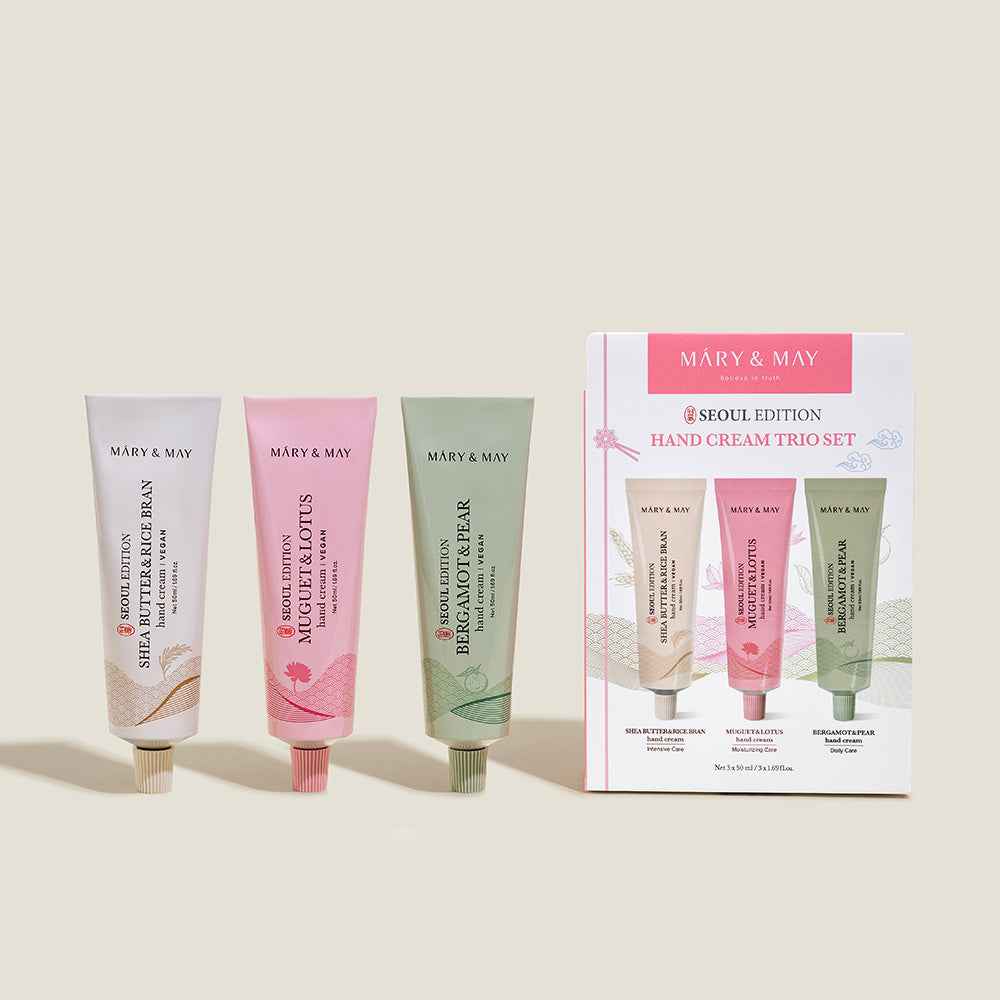 Mary & May Seoul Edition Hand Cream Trio Set (50ml x 3)