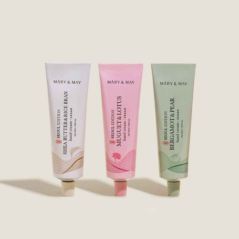 Mary & May Seoul Edition Hand Cream Trio Set (50ml x 3)