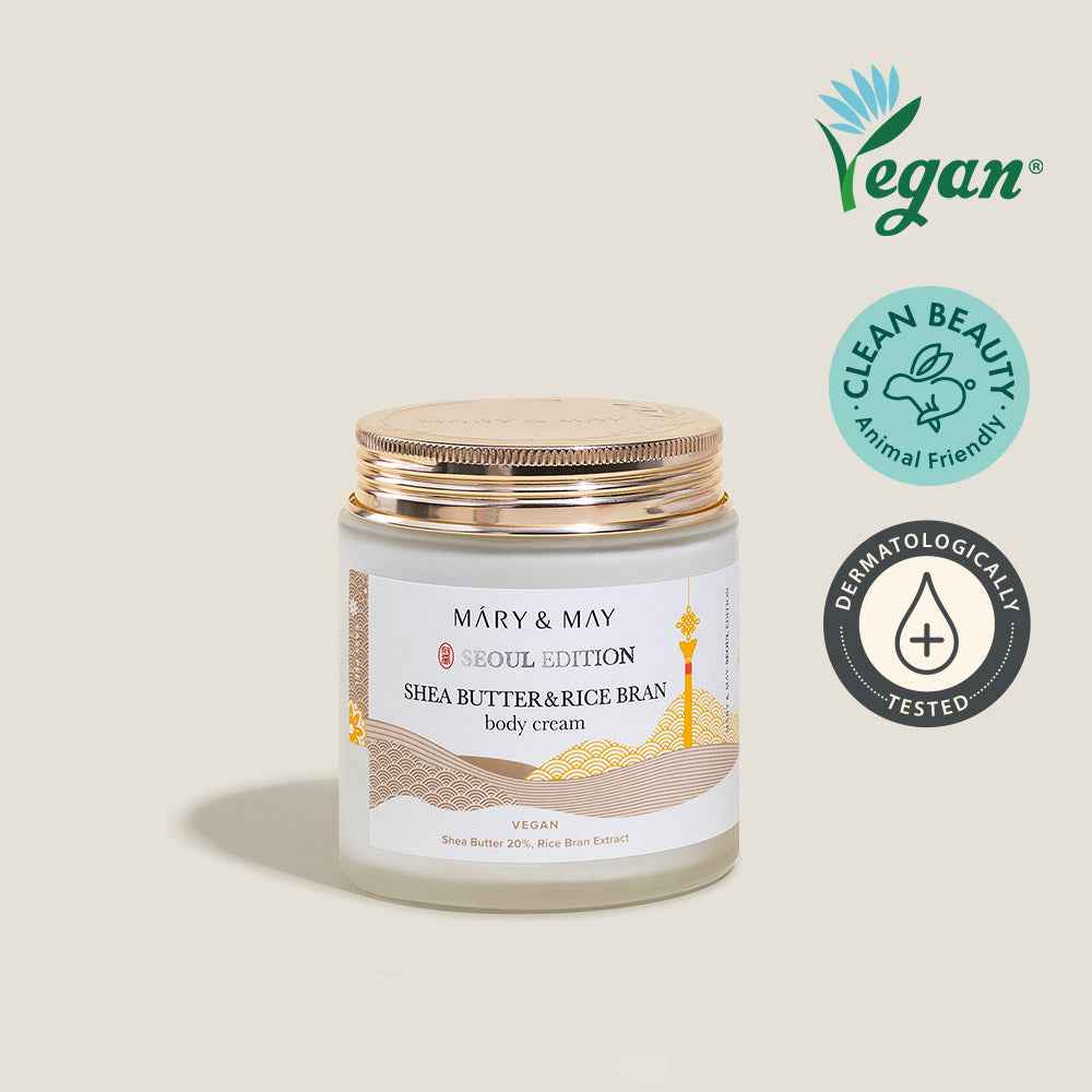 Mary & May Shea Butter and Rice Bran Body Cream 250ml