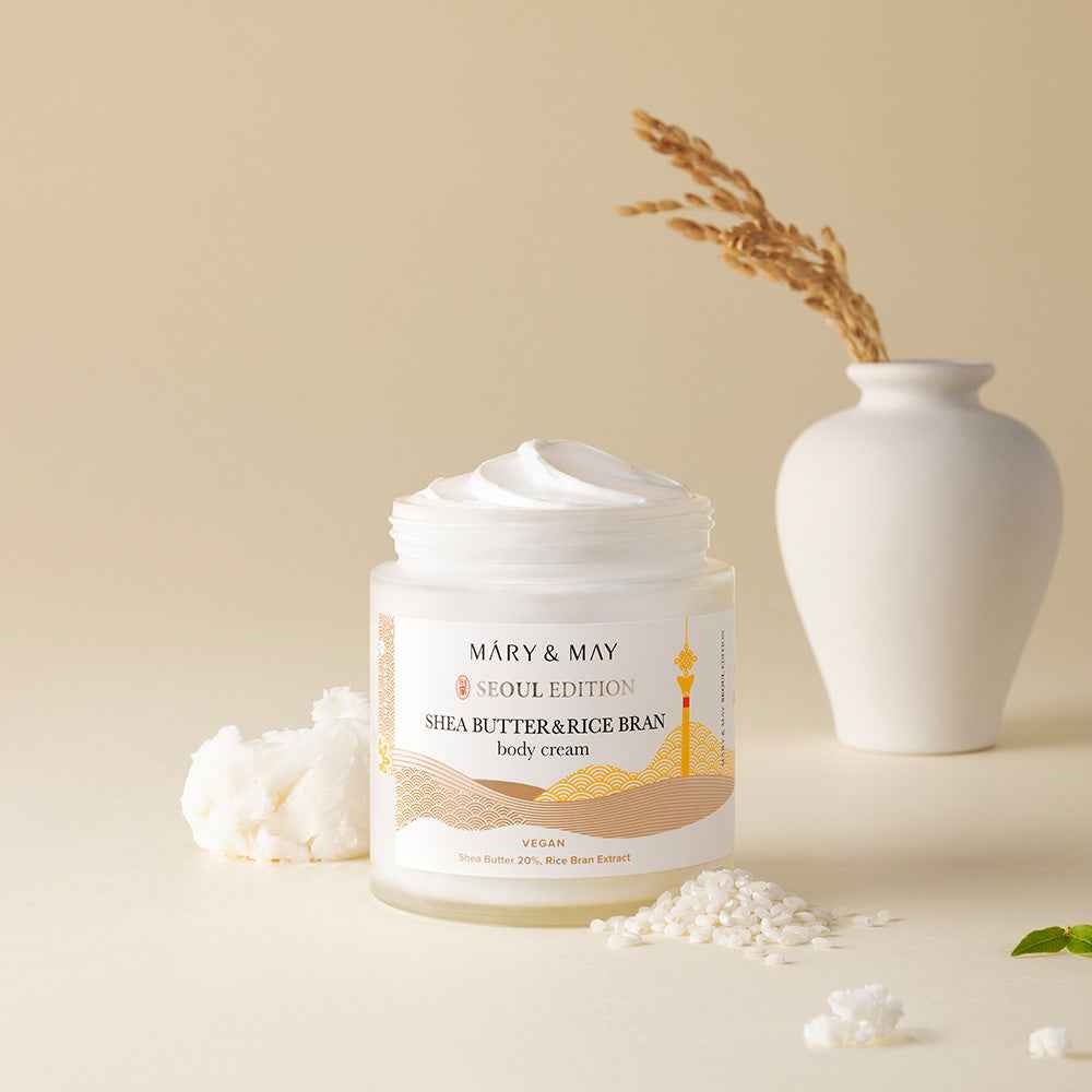 Mary & May Shea Butter and Rice Bran Body Cream 250ml