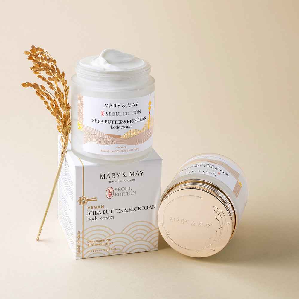 Mary & May Shea Butter and Rice Bran Body Cream 250ml