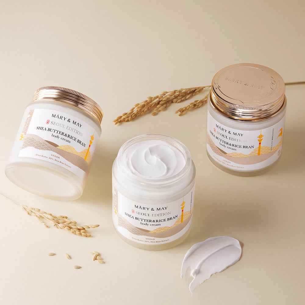 Mary & May Shea Butter and Rice Bran Body Cream 250ml