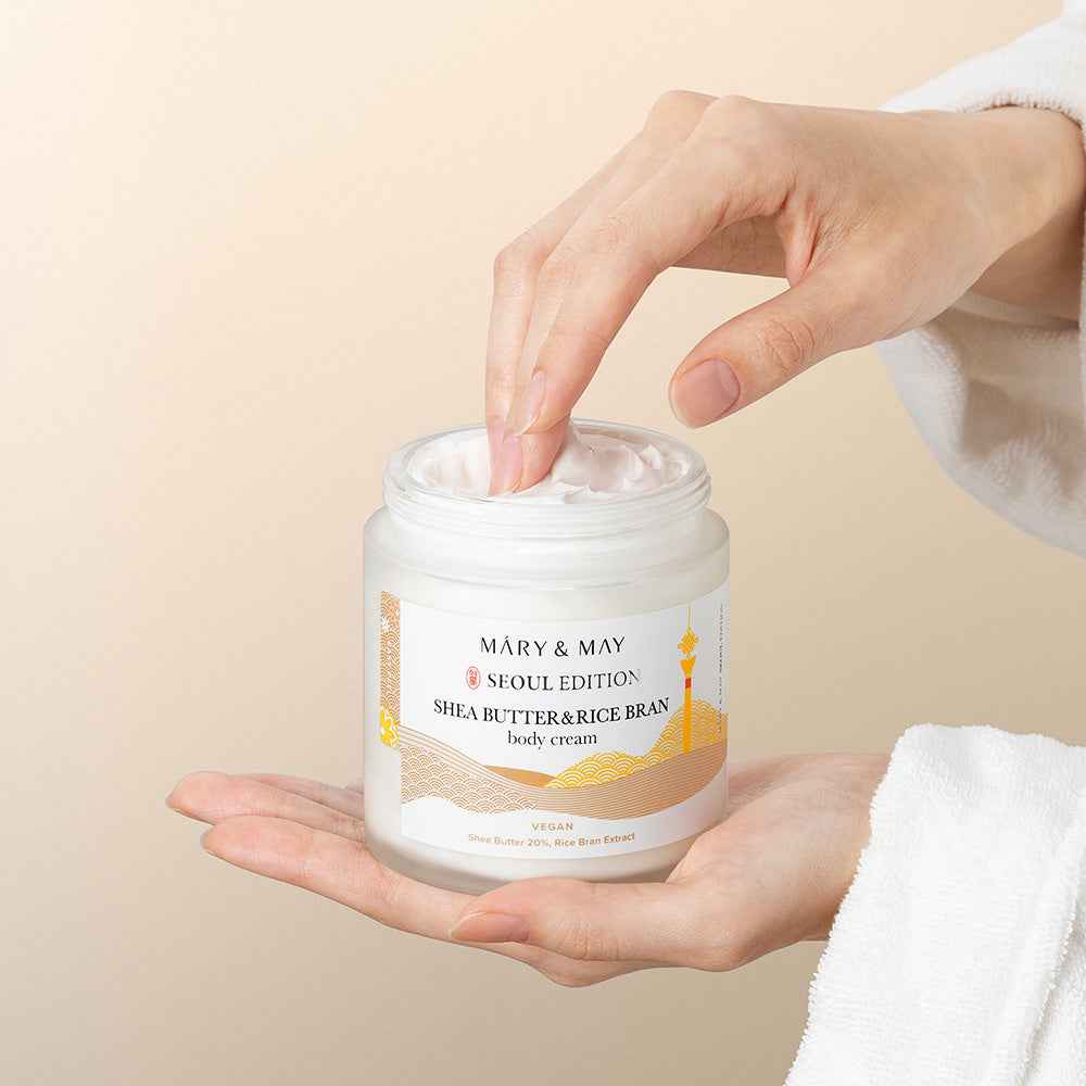 Mary & May Shea Butter and Rice Bran Body Cream 250ml