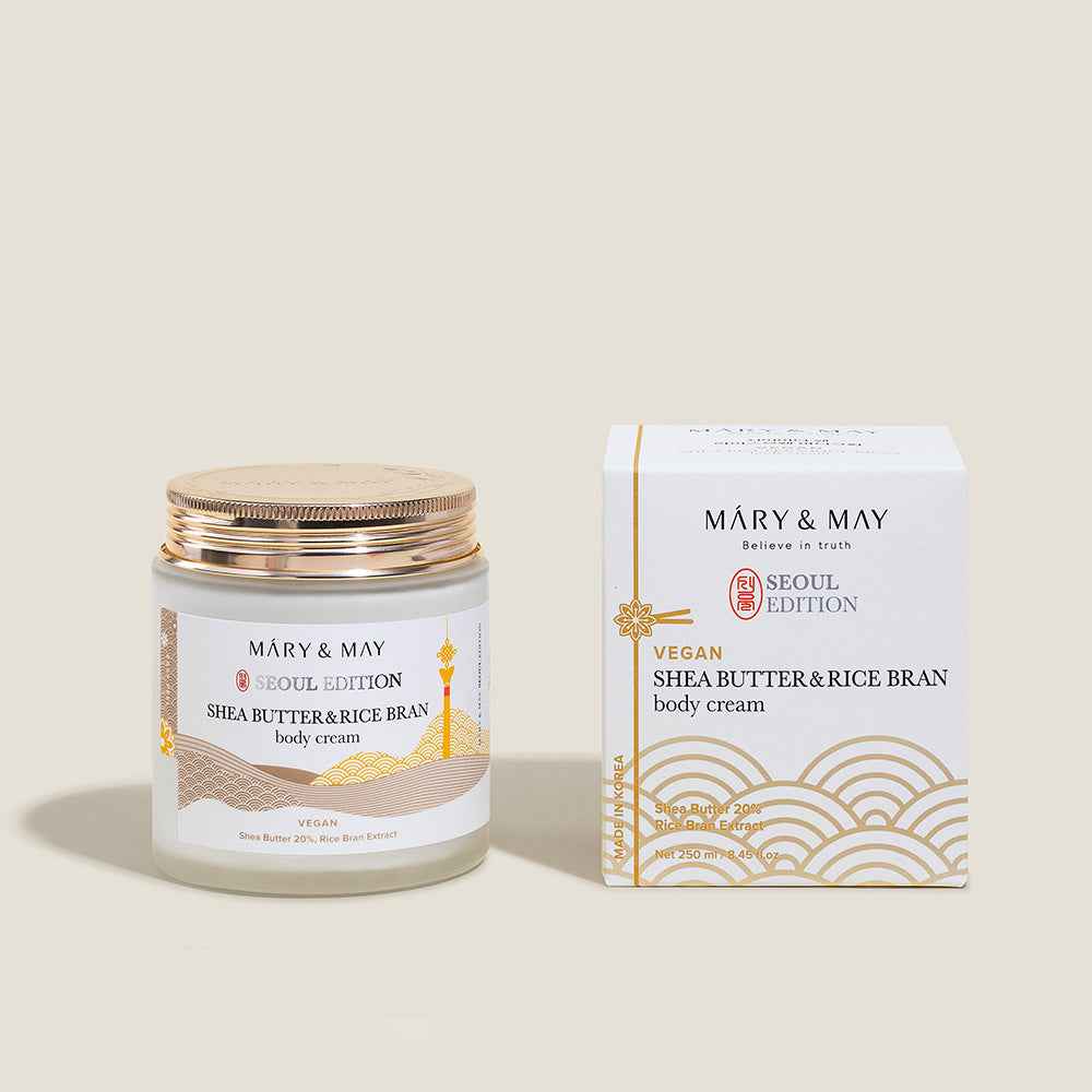 Mary & May Shea Butter and Rice Bran Body Cream 250ml