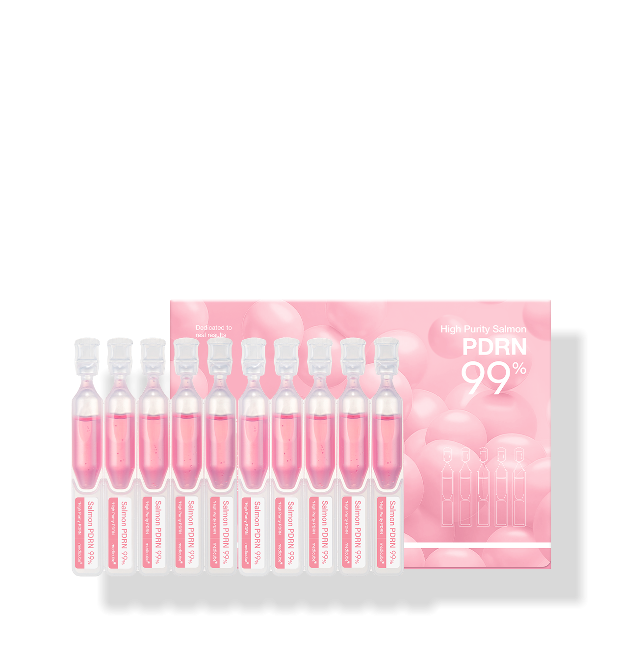 Medicube PDRN Pink One Day Serum Set 1.5ml x 10 Ampoules