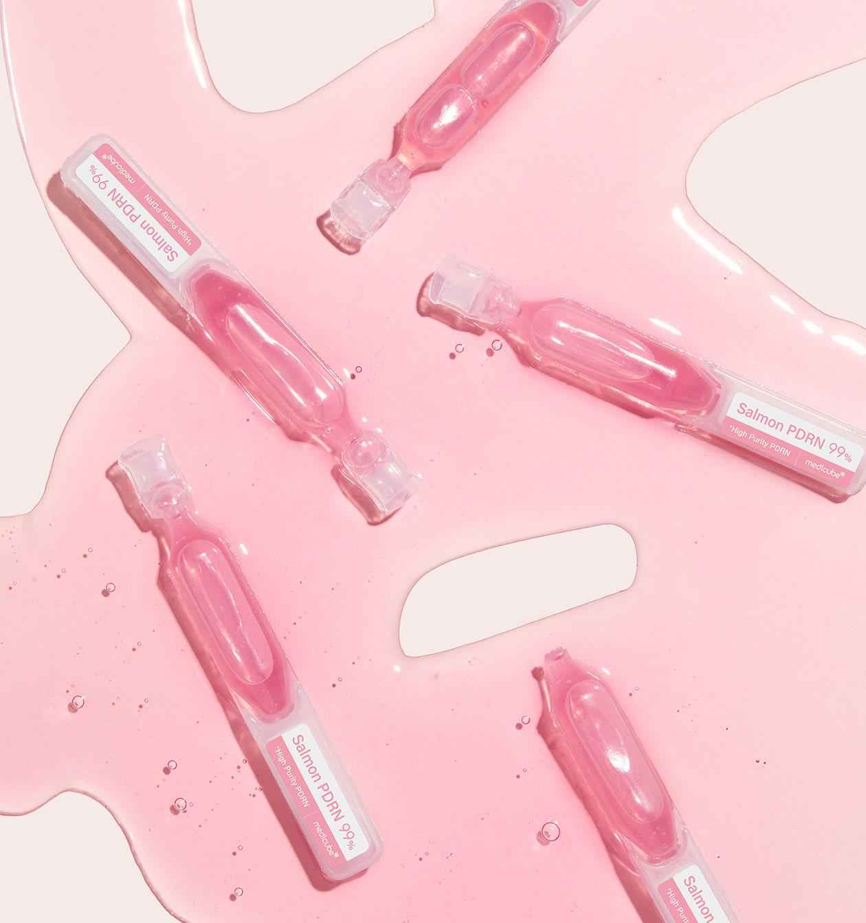 Medicube PDRN Pink One Day Serum Set 1.5ml x 10 Ampoules